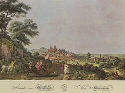 Oppenheimer Stadtansicht aus dem Jahre 1792